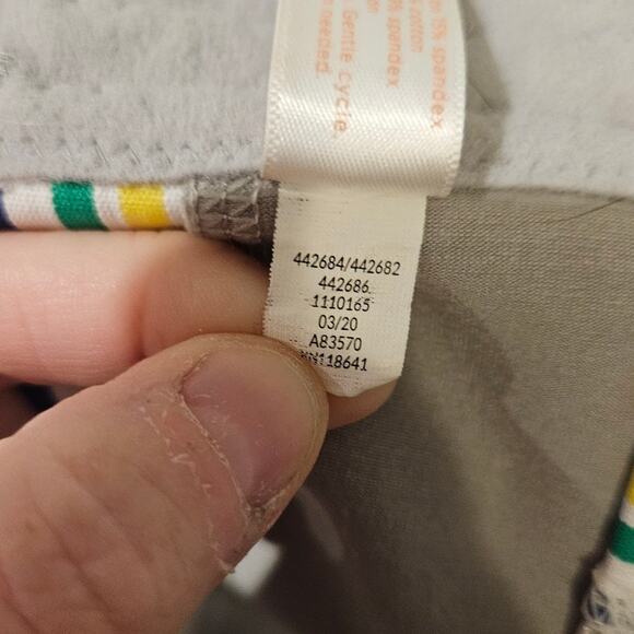 Lane Bryant Cacique Lace Rainbow Pride Bra 50B Racerback Convertible Plus Size - Picture 7 of 7